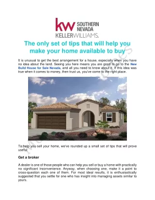 New Build Homes For Sale in Nevada at Mesquitenv homes