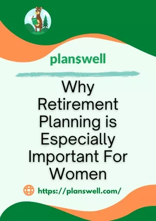 Why Retirement Planning is Especially Important For Women