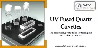 uv fused quartz cuvettes