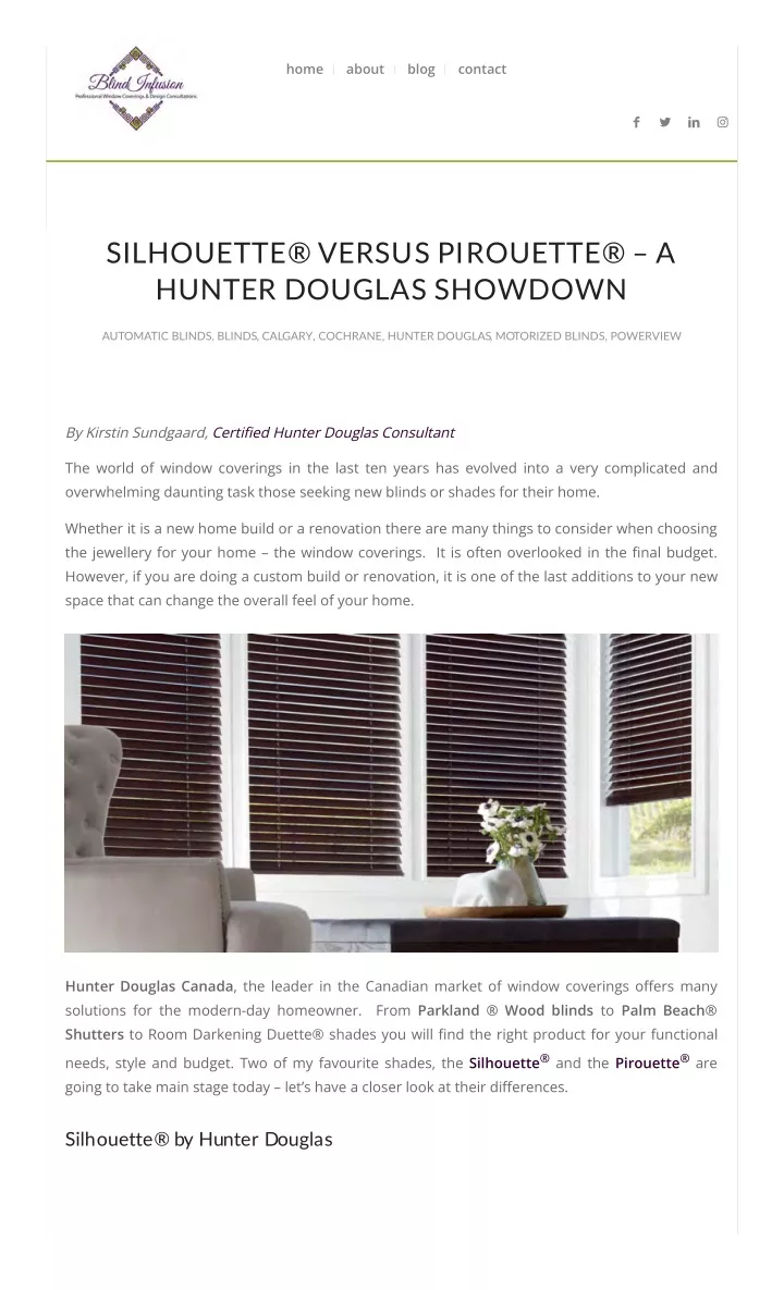 by kirstin sundgaard certi ed hunter douglas