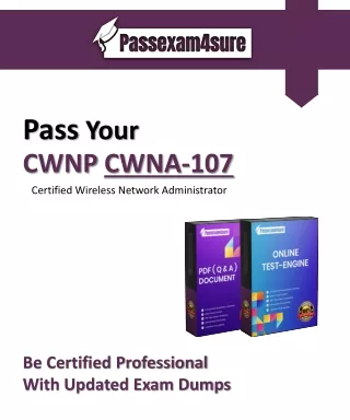 Surprising  Offers For  CWNA-107 Study Material | PassExam4Sure