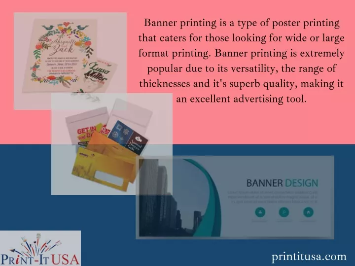 banner printing is a type of poster printing that