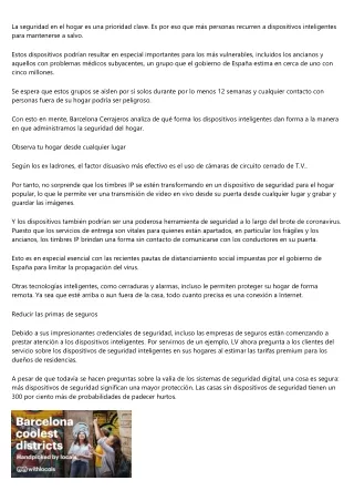 ¿Cómo puede Barcelona Cerrajeros mejorar la seguridad de mi vivienda?