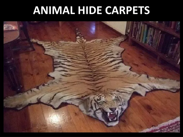 animal hide carpets