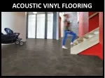Acoustic Vinyl Flooring In Dubai - slide 1