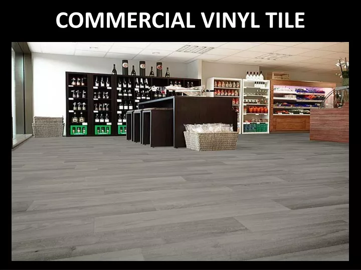 commercial vinyl tile
