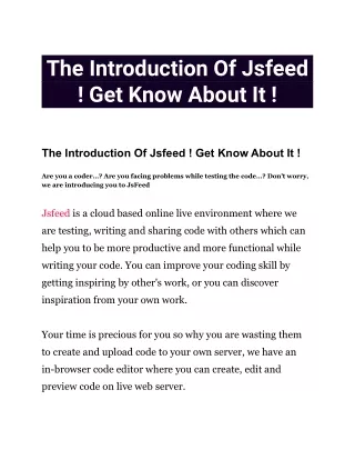 Jsfeed PDF