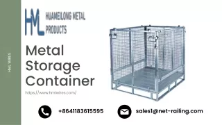 metal storage container