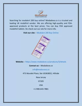searching for modalert 200 buy online modadove