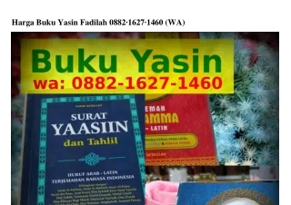 harga buku yasin fadilah 0882 1627 1460 wa