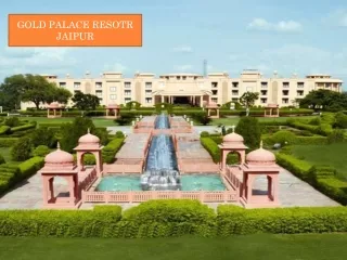 gold palace resotr jaipur