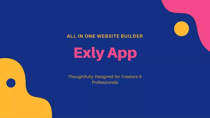 all in one website builder