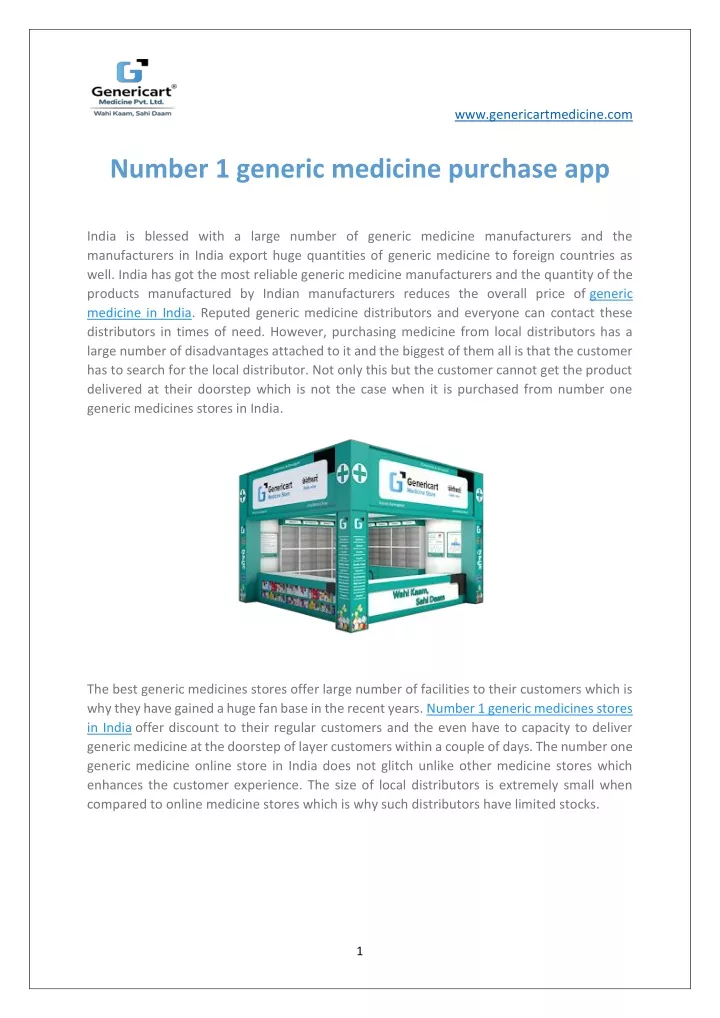 www genericartmedicine com