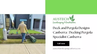 Deck and Pergola Designs Canberra | Decking Pergola Specialist Canberra