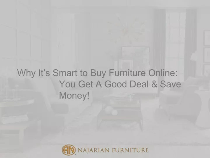 why it s smart to buy furniture online