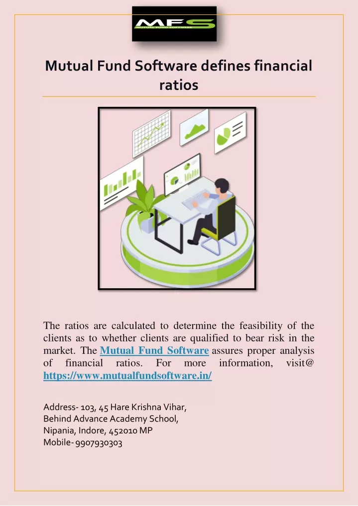 mutual fund software defines financial ratios