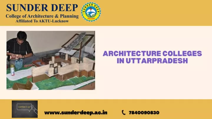 architecture colleges in uttarpradesh