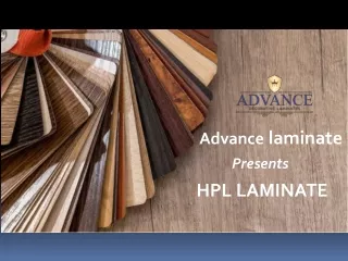 HPL laminates of Advantages - Advance laminates