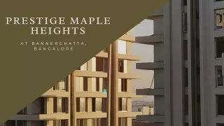 prestige maple heights