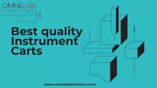 best quality instrument carts