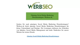 g nstige social media marketing dienstleistungen