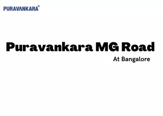 puravankara mg road