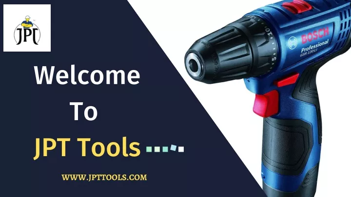 welcome to jpt tools