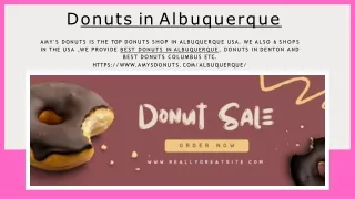 Donuts near me - Donut mart Albuquerque