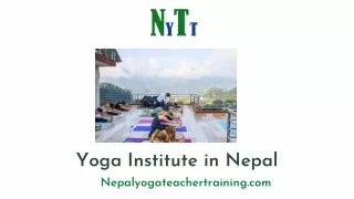 Yoga Institute in Nepal