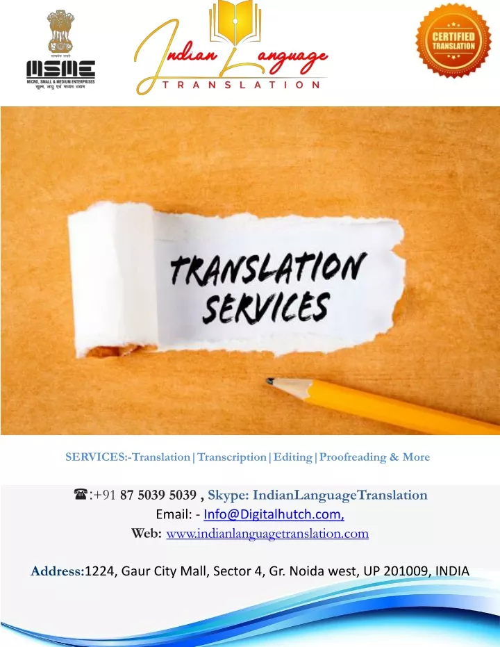 services translation transcription editing