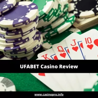 UFABET Online Casino Review