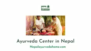 Ayurveda Center in Nepal