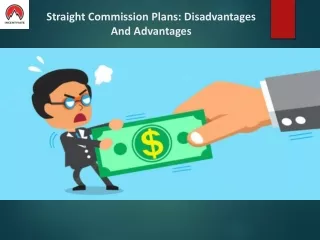 Straight Commission Plans Disadvantages And Advantages