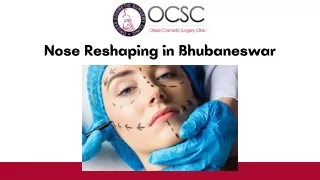 nose reshaping in bhubaneswar