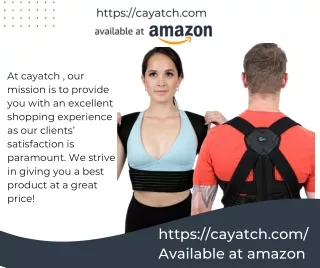 at cayatch our mission is to provide you with
