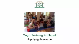Yoga Training in Nepal
