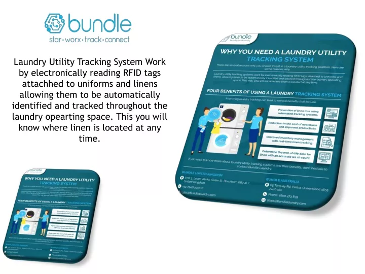 laundry utility tracking system work
