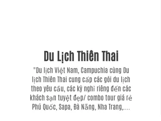 du l ch thi n thai du l ch vi t nam campuchia