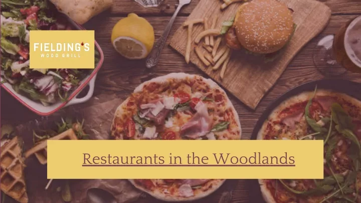 restaurants in the woodlands