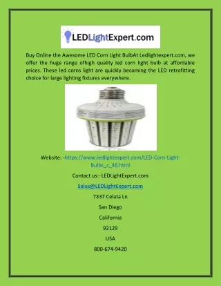 buy online the awesome led corn light bulbat