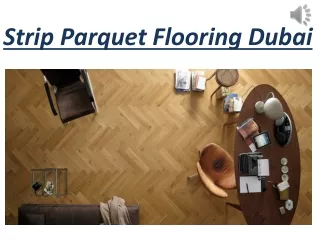 strip parquet flooring dubai