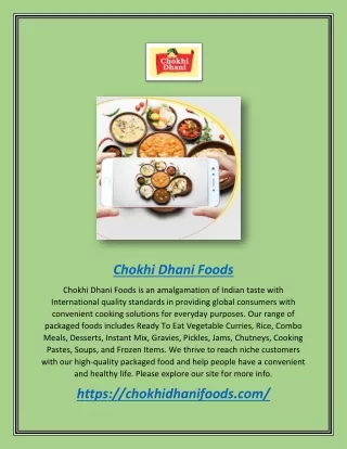 chokhi dhani foods