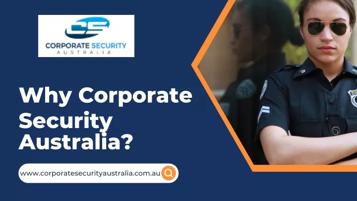 why corporate security australia