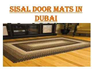 sisal door mats in dubai