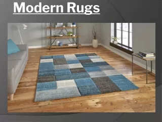 modern rugs