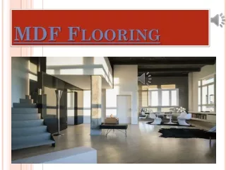 mdf flooring