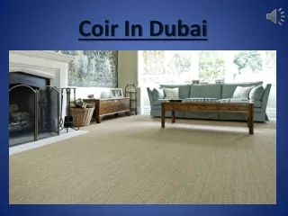 coir in dubai