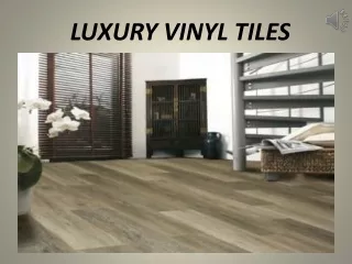 luxury vinyl tiles