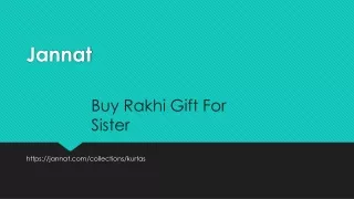 Rakhi Gift For Sister