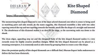 kite shaped diamond